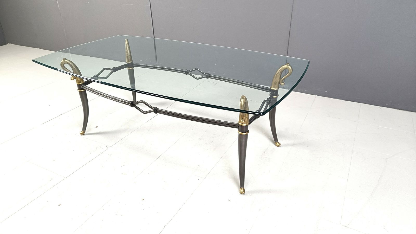 Mid Century Hollywood Regency Coffee Table, 1960s photo for sale