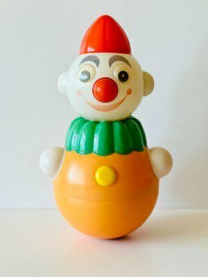 Roly Poly Clown Nevalyashka Tuimelaar Clown, Ca. Jaren 1960 photo furniture