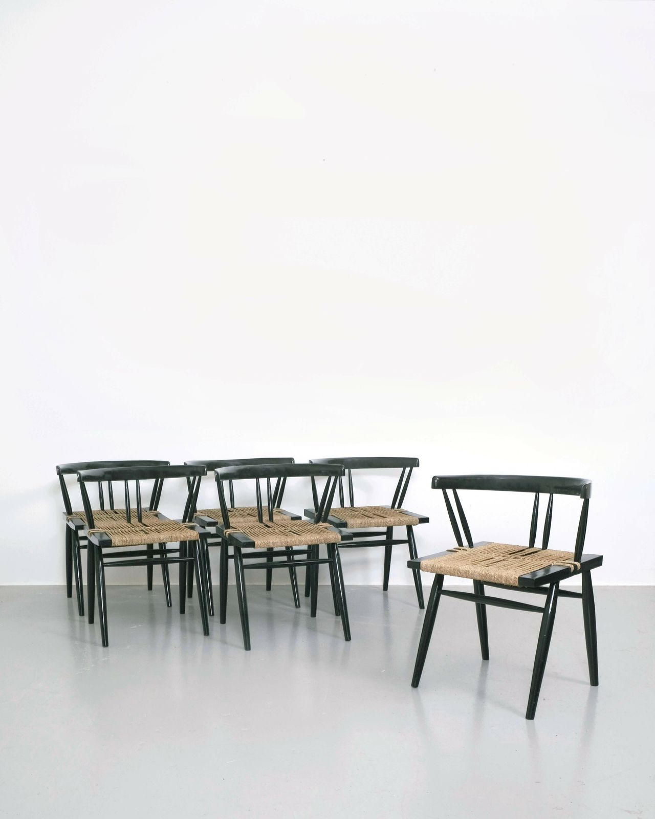 George Nakashima, Set Of Six ‘Ahmedabad’ Dining Chairs photo 50400.0