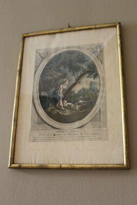 Dedicated To Marquise Madame De Montesquiou, 1800s, Prints, Set Of 2 photo vinterior