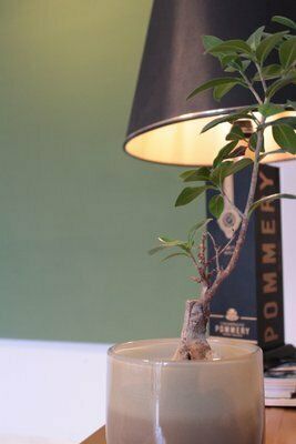 Hollywood Regency Champagne Pommery Table Lamp, France, 1970s photo furniture