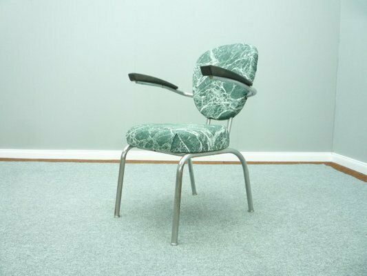 Mid Century Tubular Steel Armchair From Drabert, 1960s