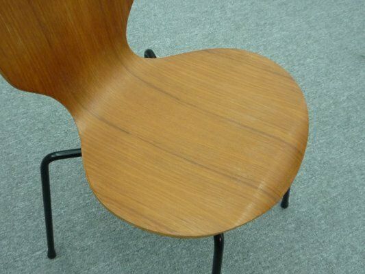 Danish Teak Plywood Dining Chair From Mücke & Melder, 1960s photo buy