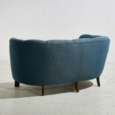 Two Seater Banana Sofa, 1940s photo for sale