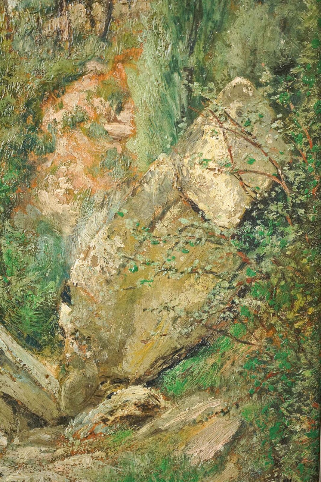 Arzave Barnés, Joan   Treescape Oil Study photo for sale