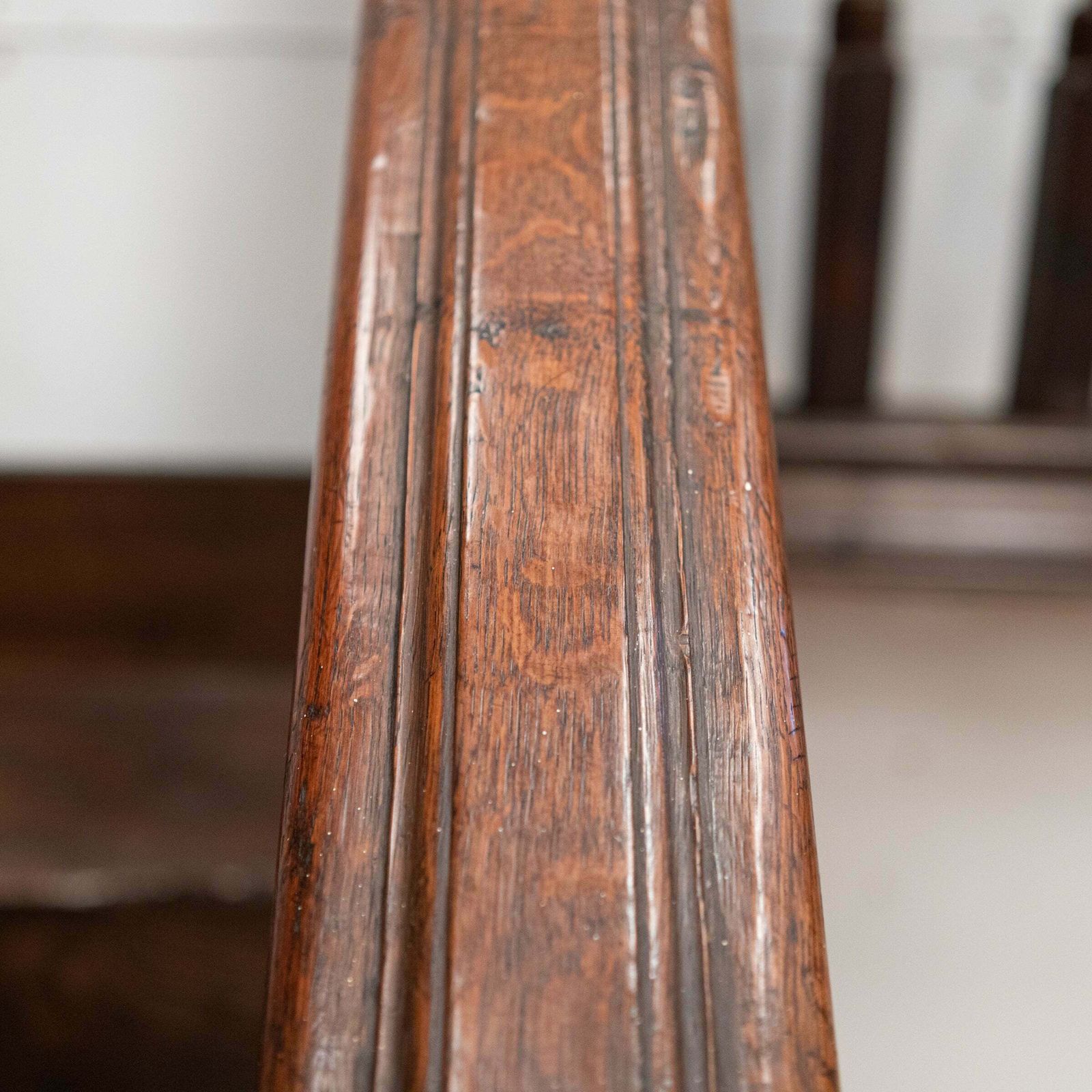 Antique Queen Anne 18th Century Oak Staircase photo buy