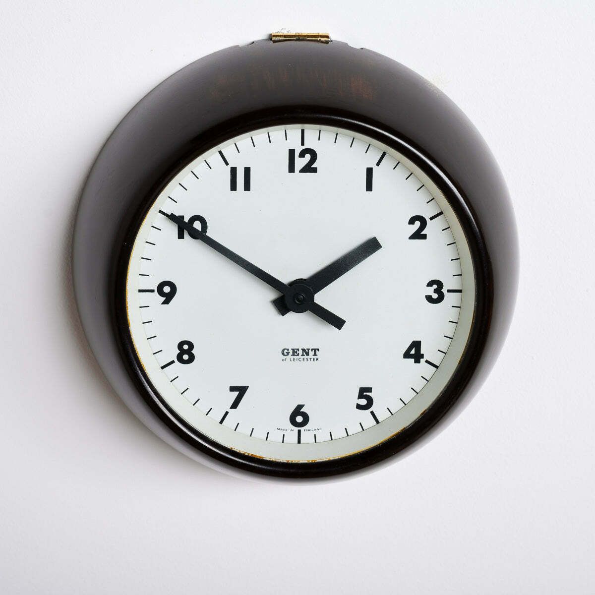 Home Decor Rare Extra Small Vintage Bakelite Wall Clock By Gent Of Leicester photo