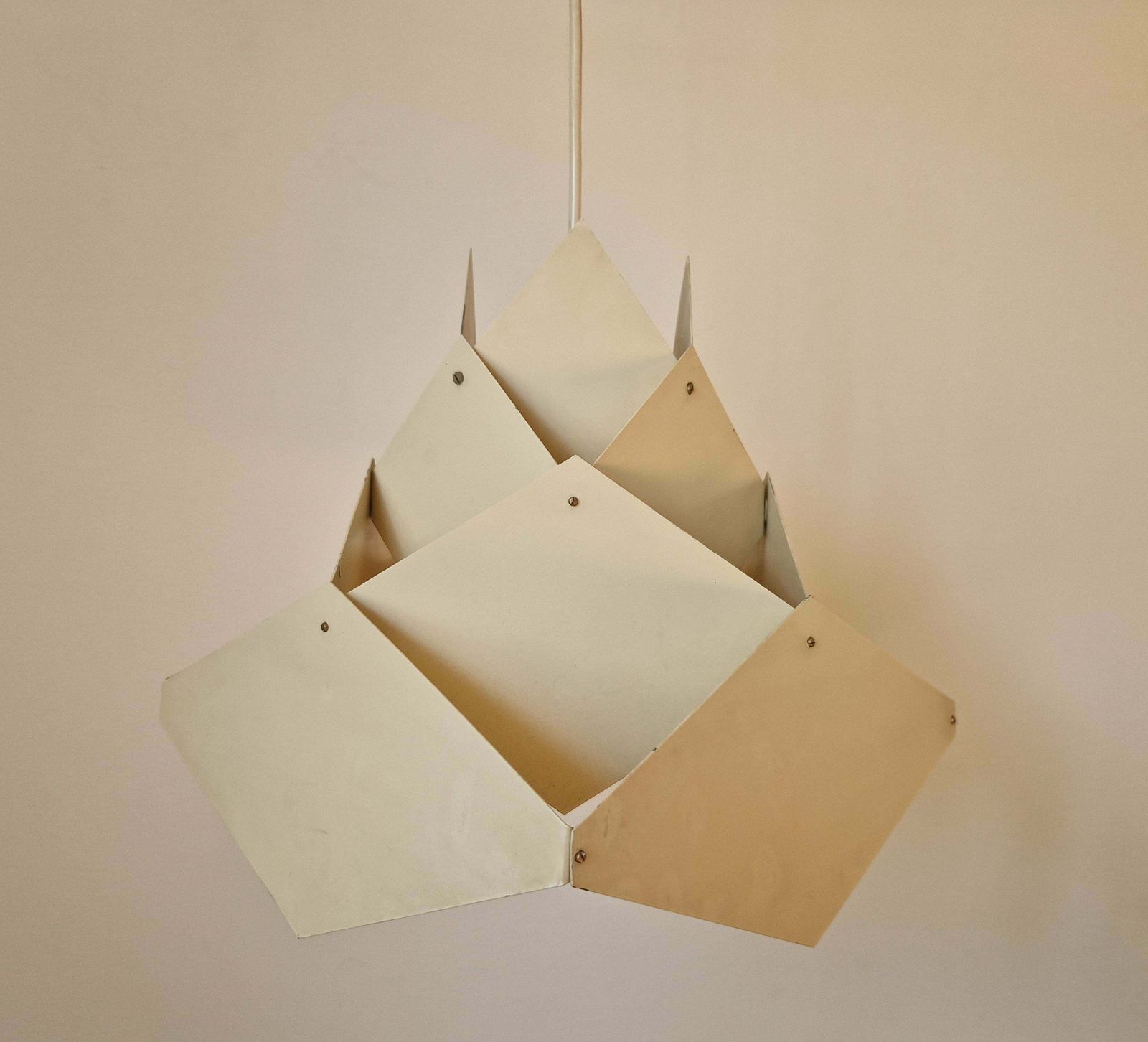 Rare Midcentury Design Pendant In Style Of Preben Dal, Denmark, 1960s photo for sale