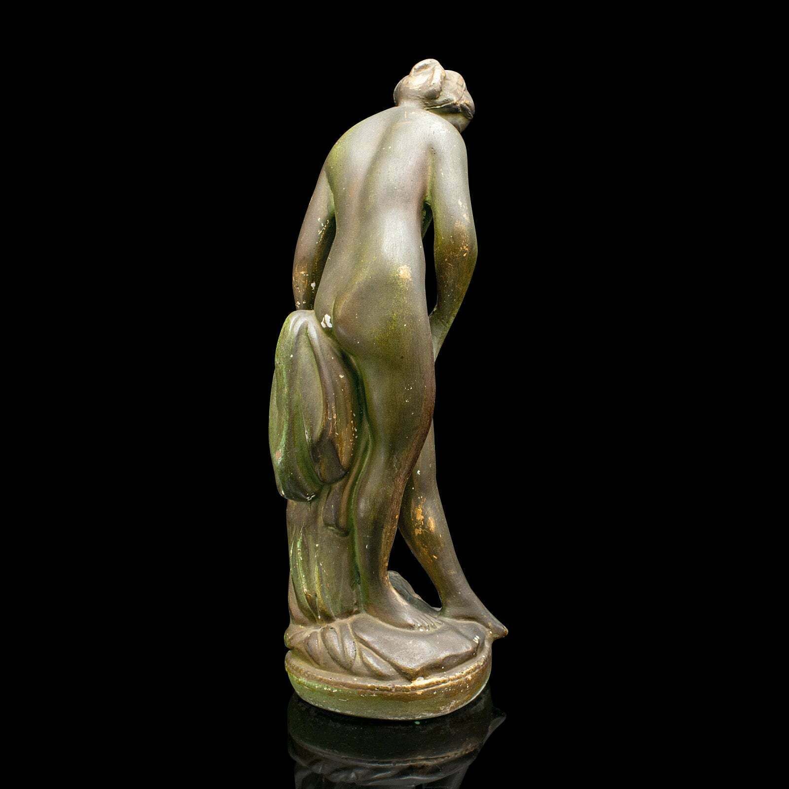 Antique Female Figure, French, Plaster Statuette, Ornament, Victorian, Classical photo Home Decor