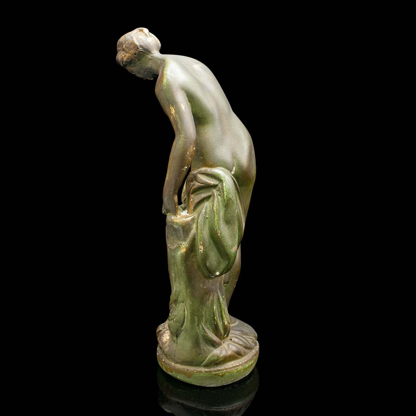 Antique Female Figure, French, Plaster Statuette, Ornament, Victorian, Classical photo 495.0