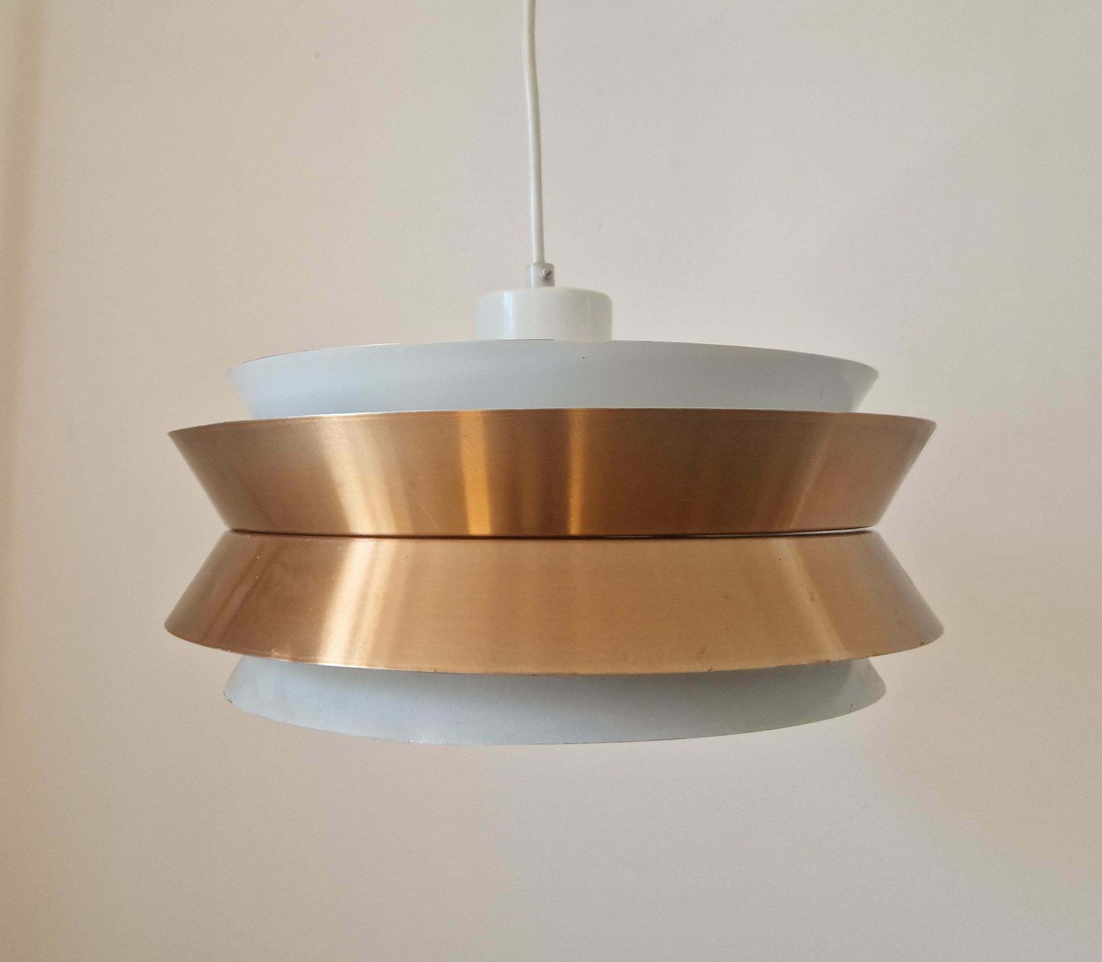 Midcentury Pendant In Style Of Jo Hammerborg, Denmark, 1970s photo furniture