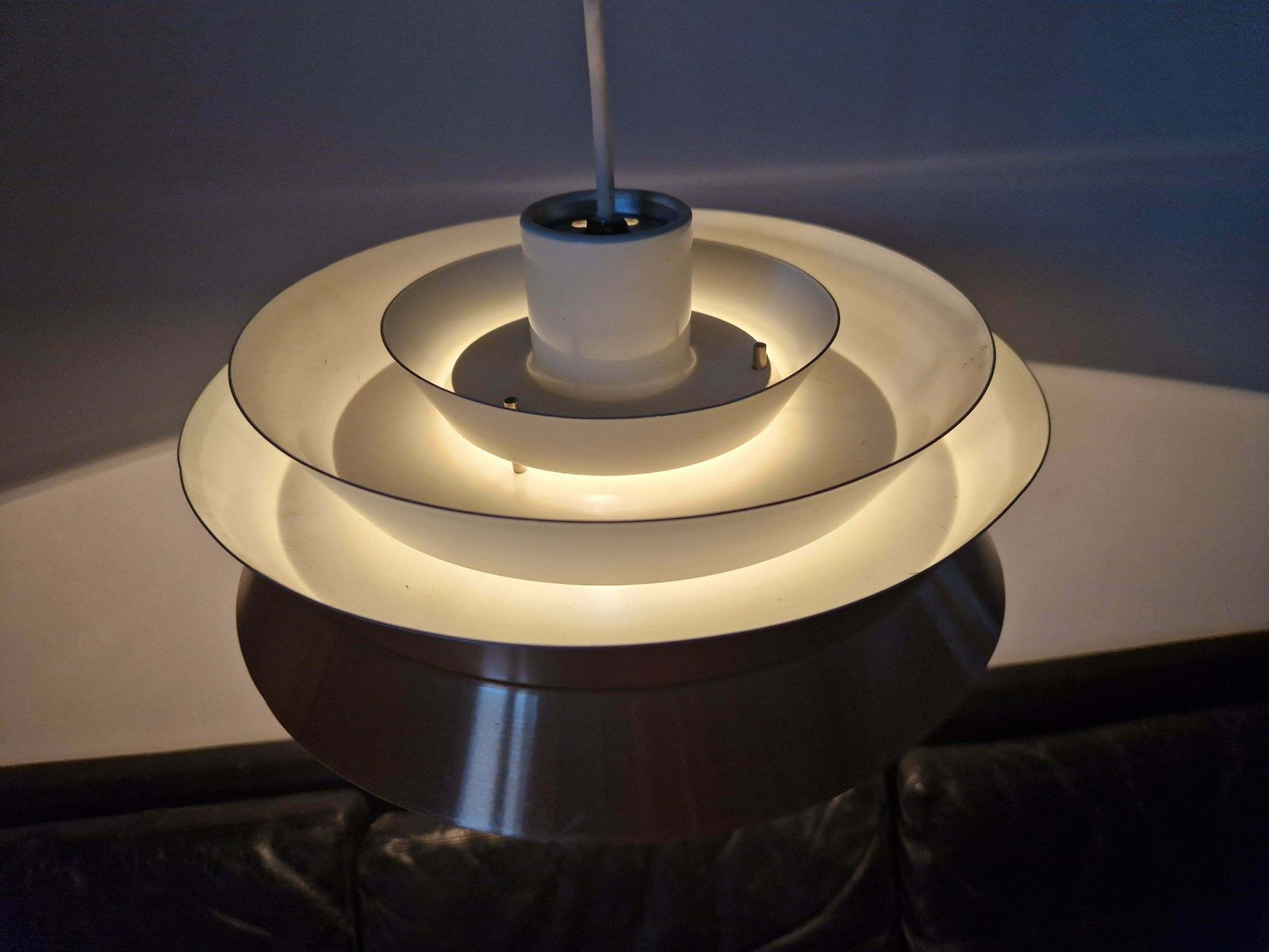 326.0 Midcentury Pendant In Style Of Jo Hammerborg, Denmark, 1970s photo