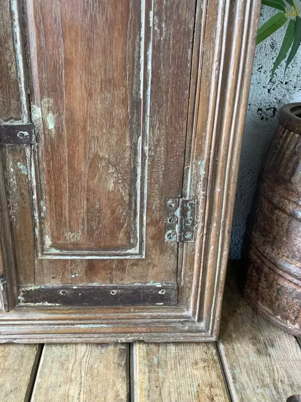 photo furniture Large Vintage Antique Reclaimed Indian Solid Wooden Window Frame Garden Mirror