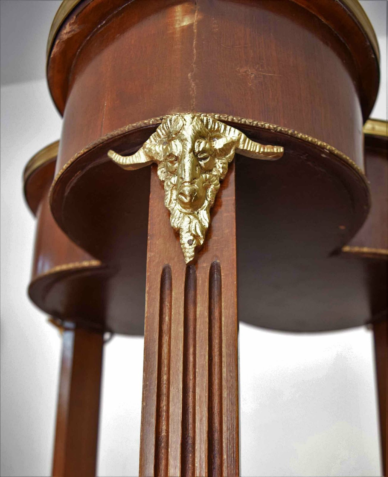 Early 20th Century Mahogany Trefoil Occasional Table photo 385.0