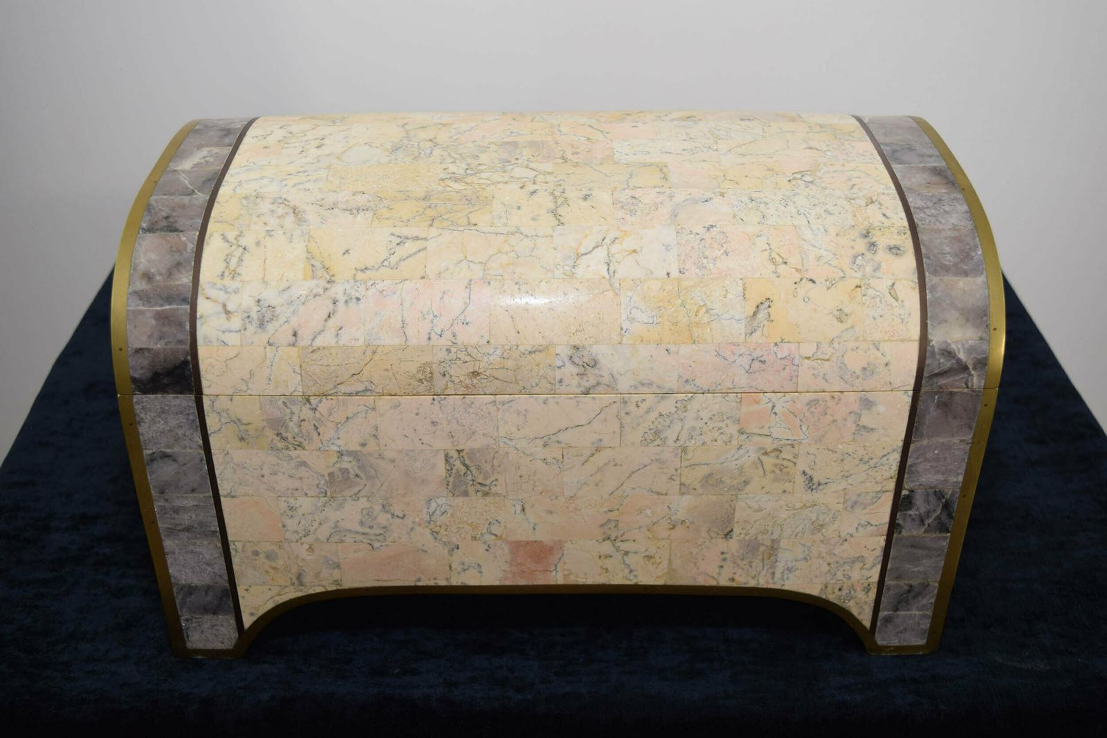 photo for sale Maitland Smith Tessellated Stone Jewellery Box