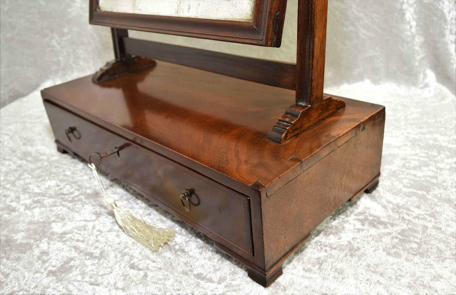 Georgian Dressing Table Mirror With Drawer photo buy