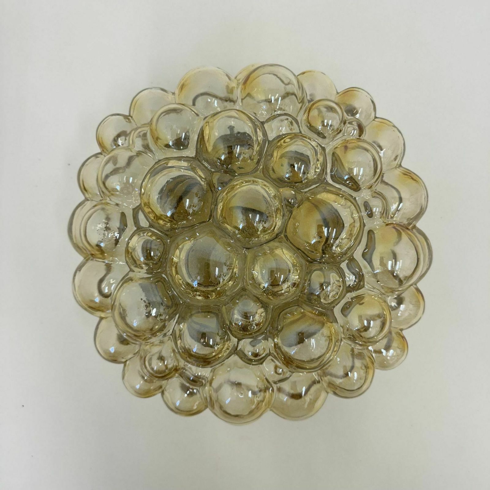 Helena Tynell Bubble Glass Flush Mount Ceiling Lamp, Jaren 1970, Duitsland
