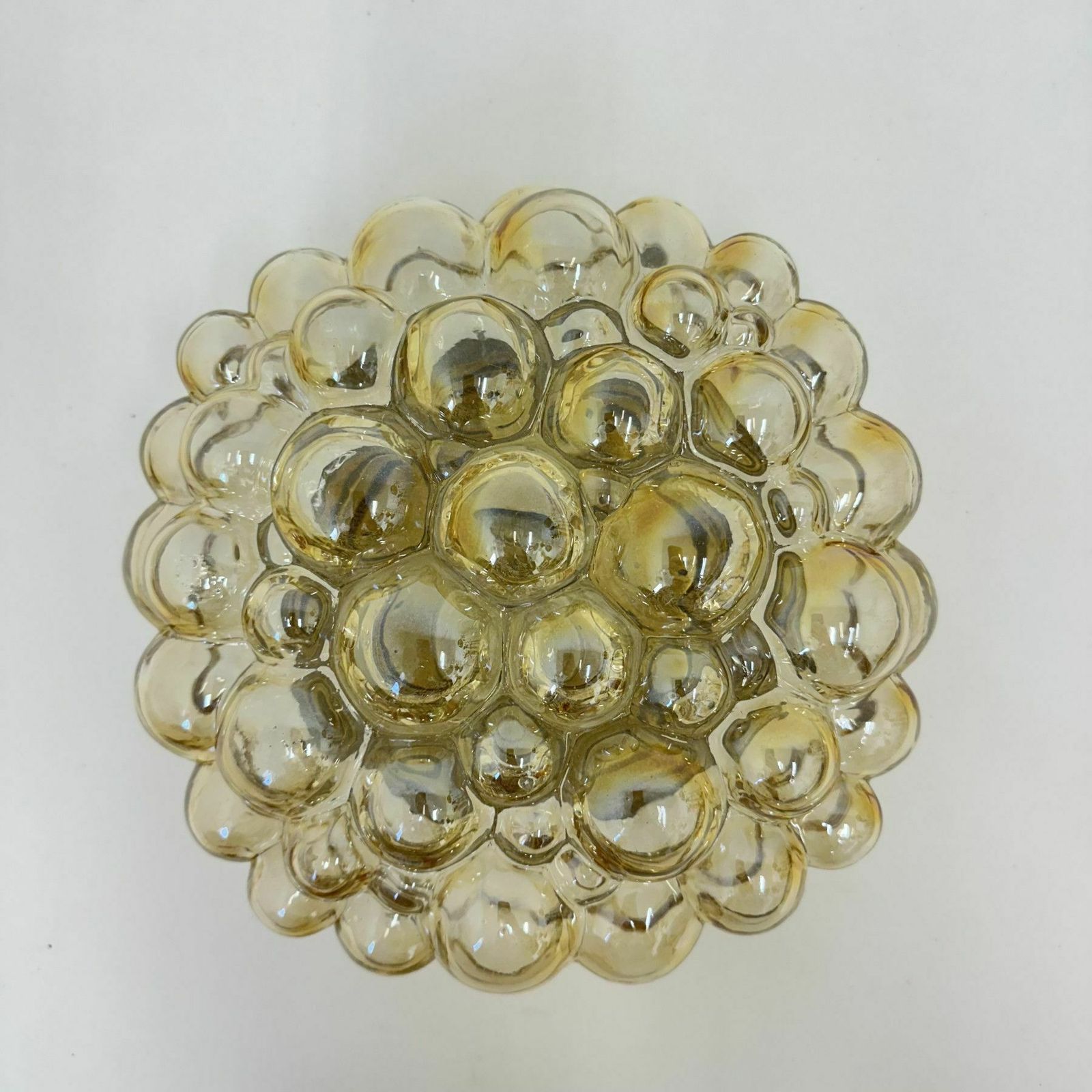 Helena Tynell Bubble Glass Flush Mount Ceiling Lamp, Jaren 1970, Duitsland photo for sale
