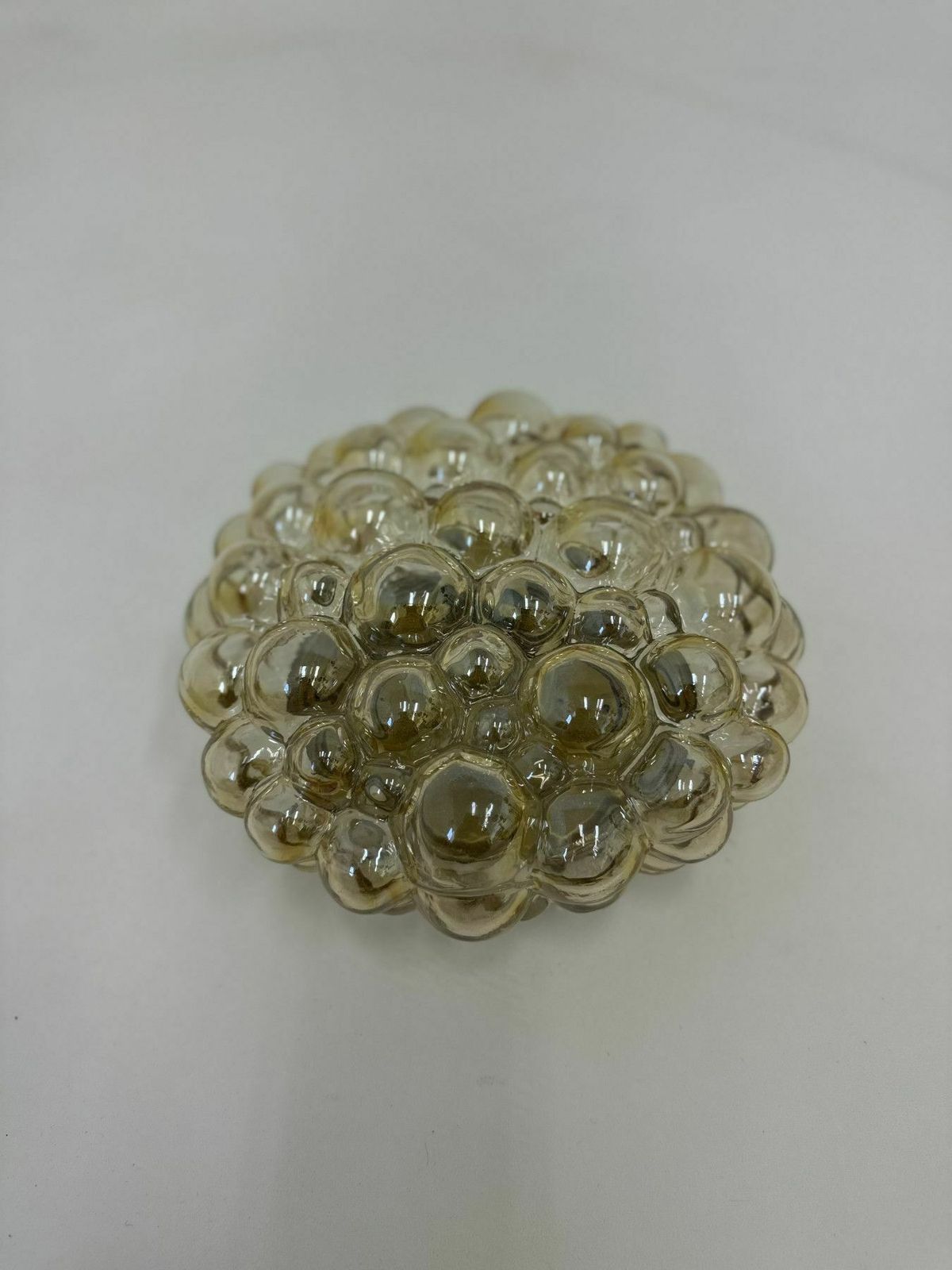 Helena Tynell Bubble Glass Flush Mount Ceiling Lamp, Jaren 1970, Duitsland photo vinterior
