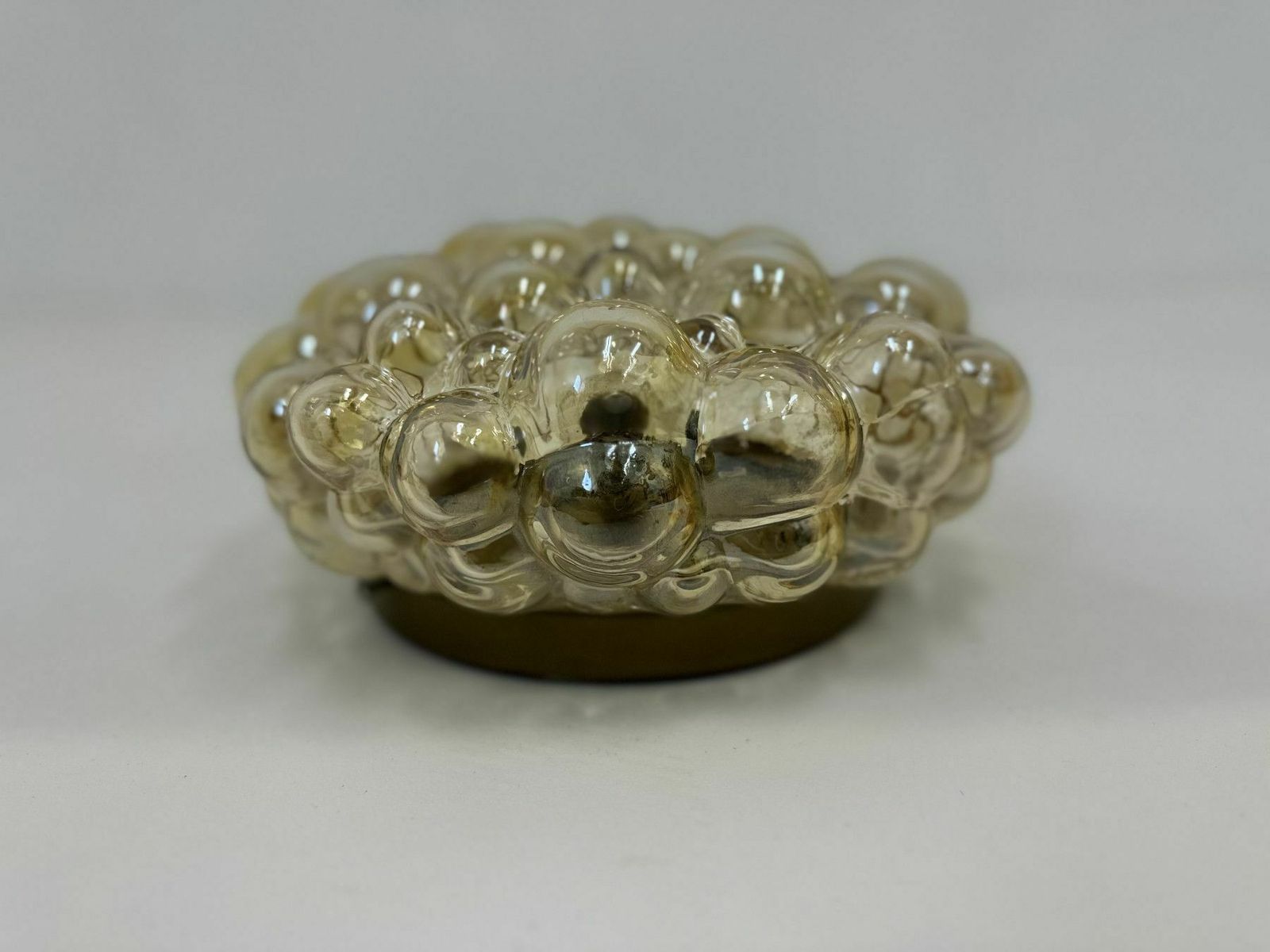photo for sale Helena Tynell Bubble Glass Flush Mount Ceiling Lamp, Jaren 1970, Duitsland