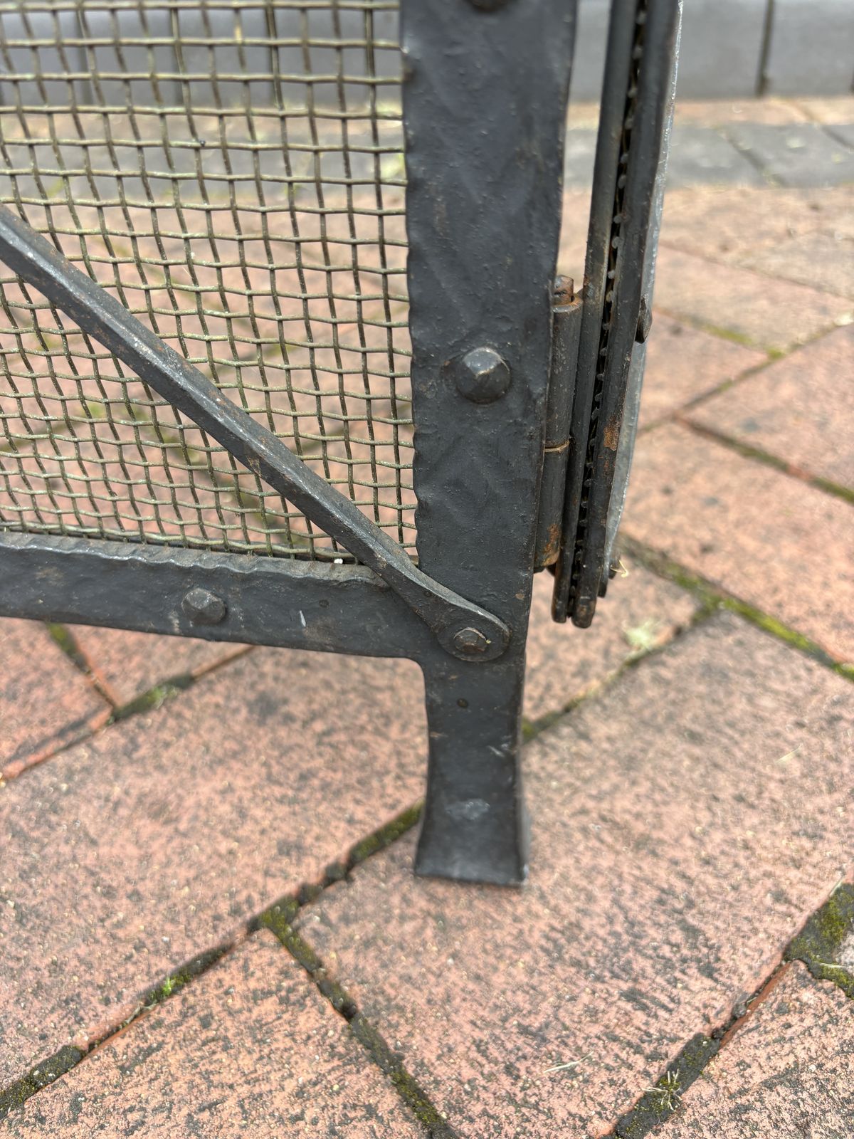 Hand Forged Wrought Iron Fire Guard Screen photo buy
