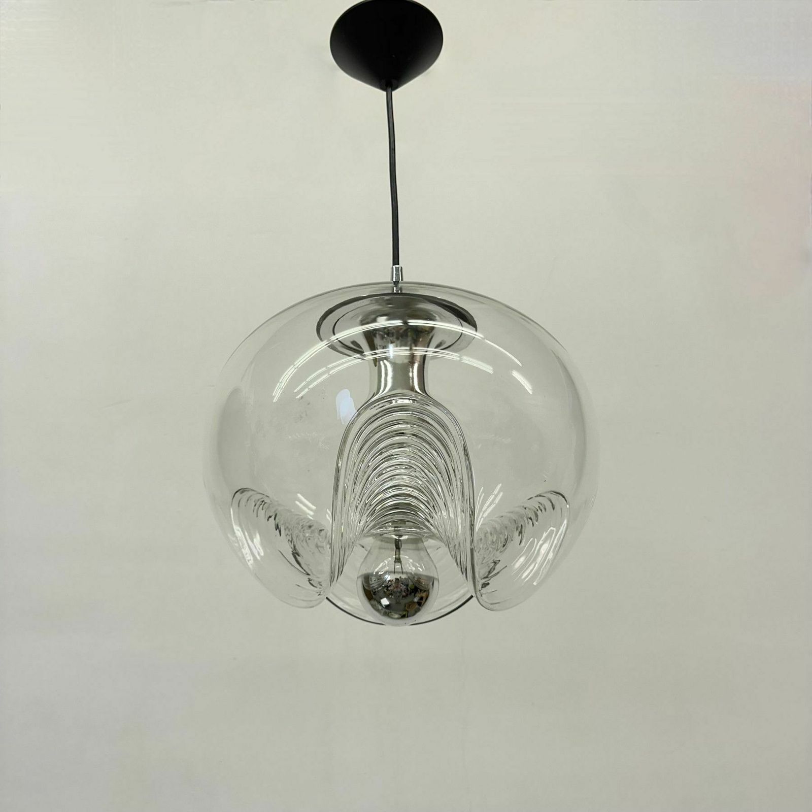 Peil & Putzler 'Futura' Hanglamp Door Koch & Lowy, Jaren 1970 photo 784.0