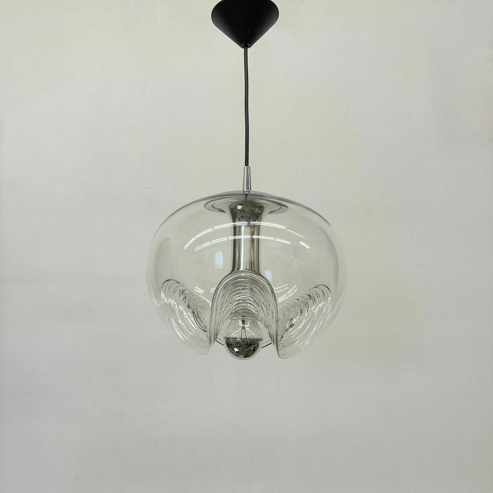 784.0 Peil & Putzler ‘Futura’ Hanging Lamp By Koch & Lowy ,1970s photo