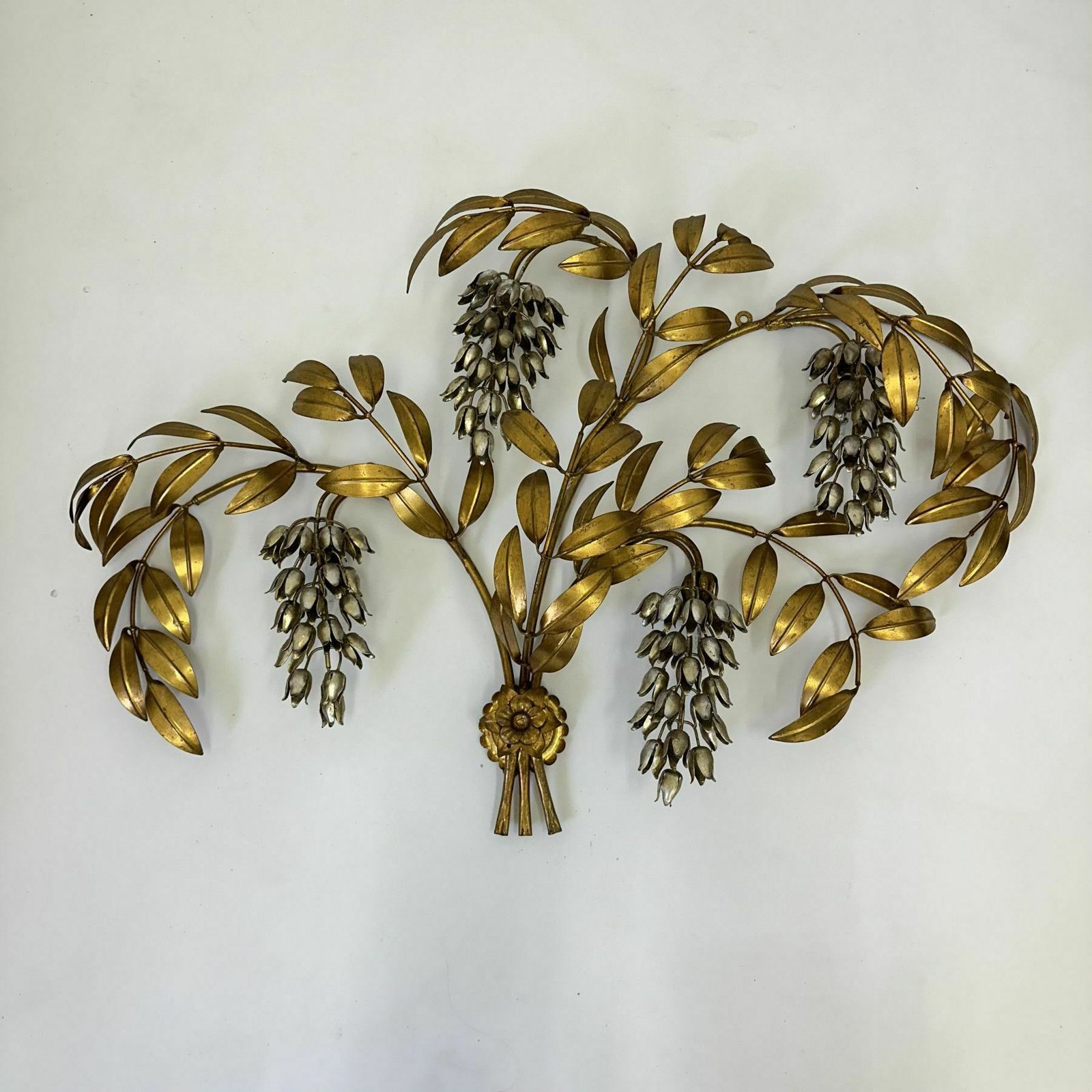 photo buy Hans Kögl Wisteria Wall Lamp Gilded Metal , 1970s