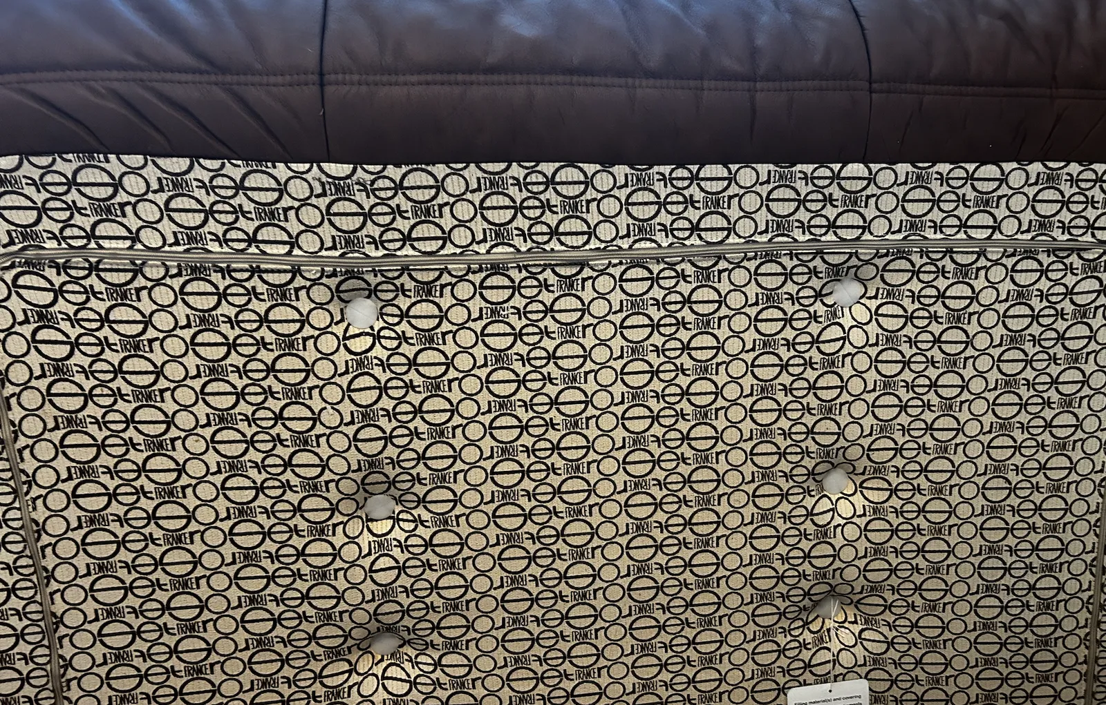 Ligne Roset Togo Brown Leather 2 Seater Sofa And Corner Chair photo Furniture
