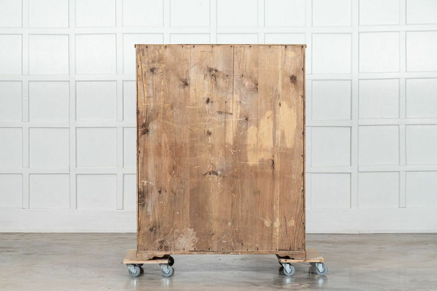 photo for sale Large 19thc English Pine Chest Drawers