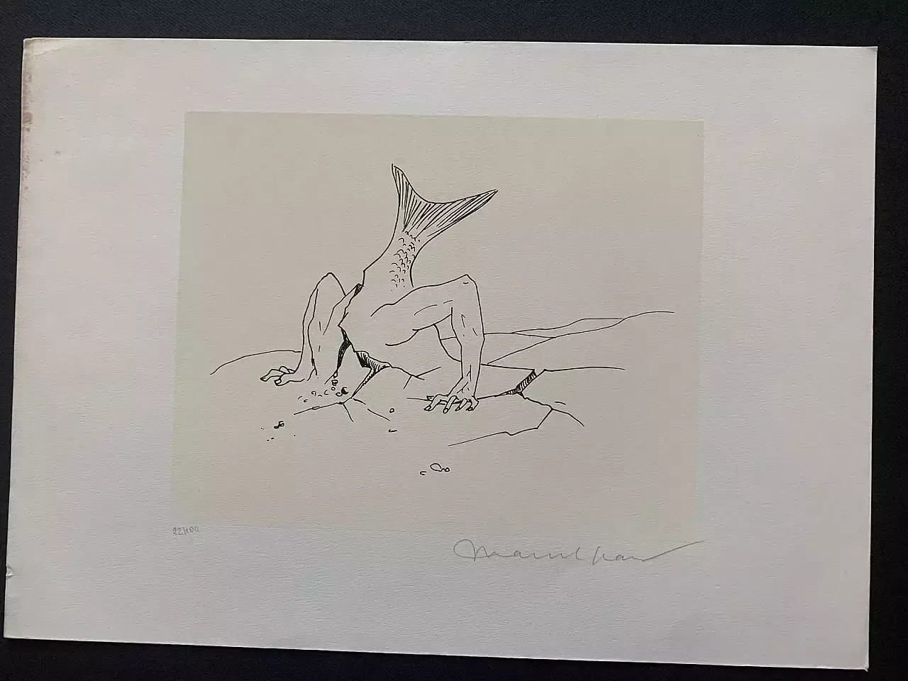 15 Lithographies By Marcel Jean With Surrealist Compositions, 1960s photo furniture