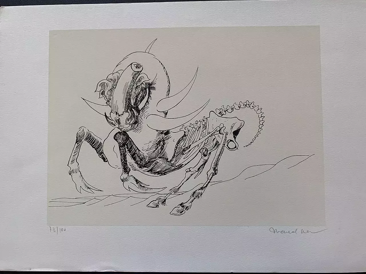15 Lithographies By Marcel Jean With Surrealist Compositions, 1960s photo 2952.0