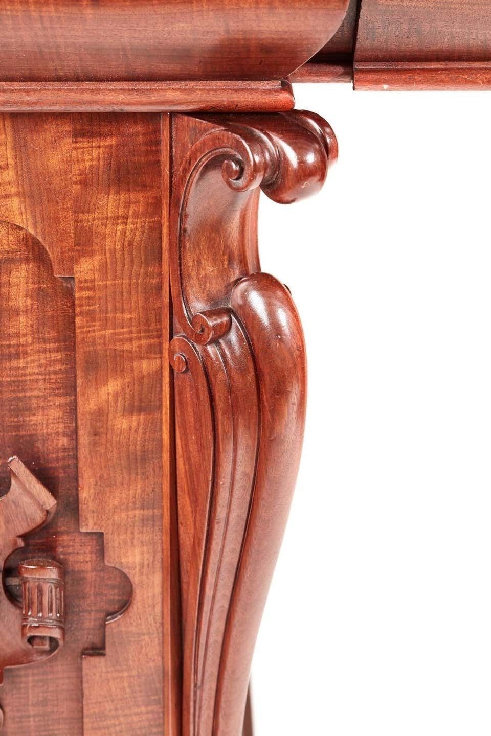 Large Outstanding Quality William IV Antique Carved Mahogany Sideboard photo 4825.0