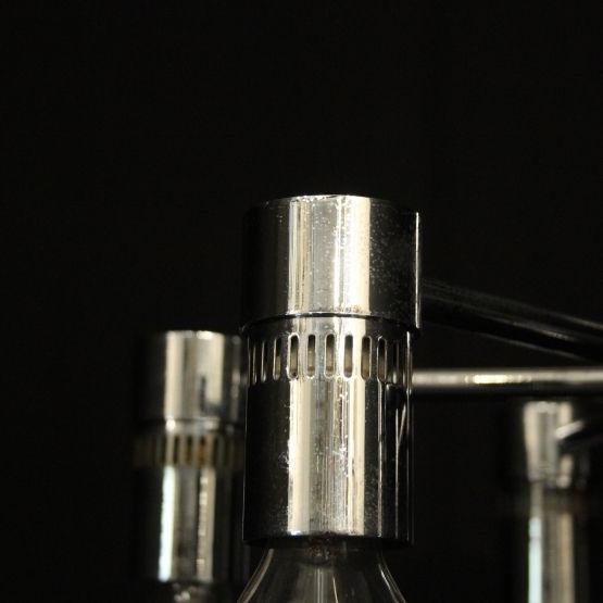 Italian Chrome 6 Light Chandelier photo buy