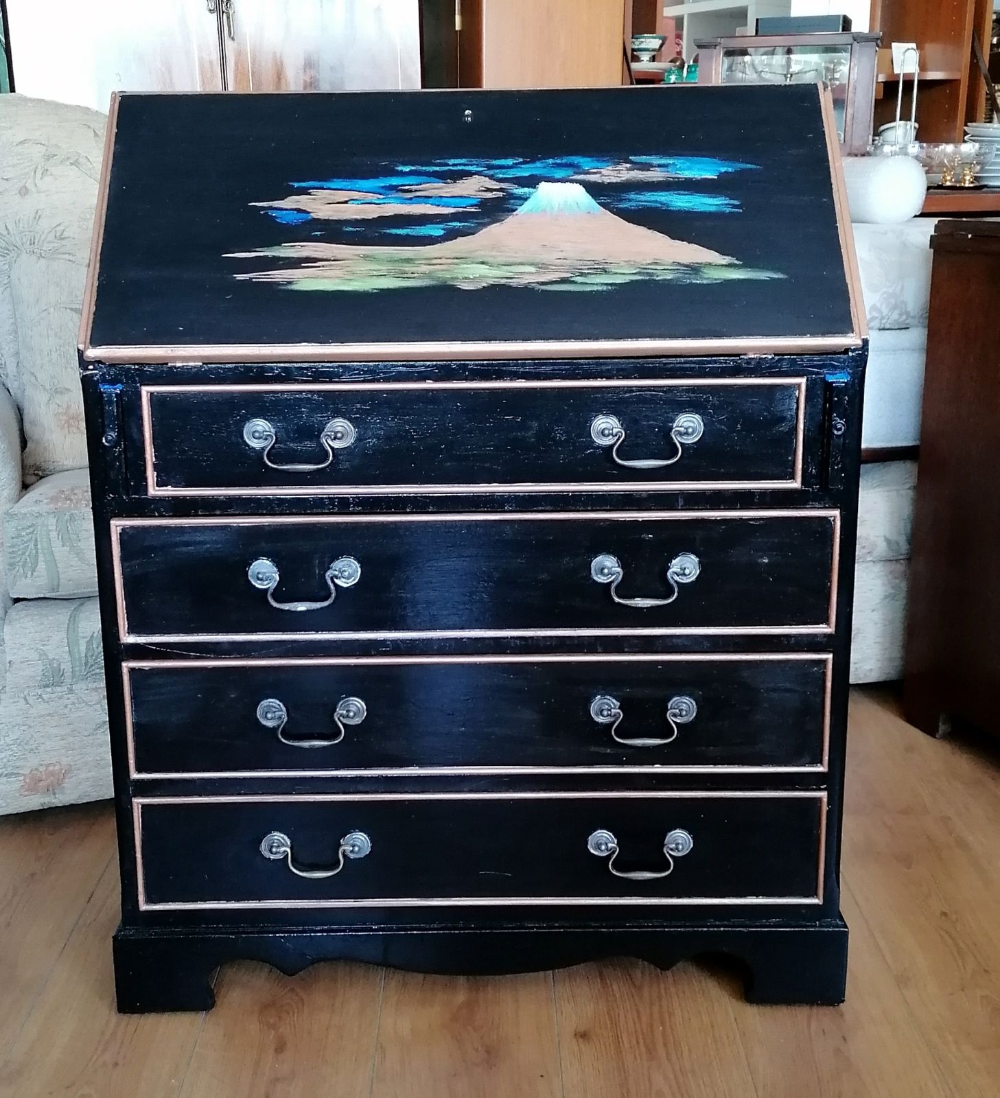 Bureau. Lovely, Useful Up Cycled. 10% Off Weekly! Offer Now £202 Ref 5164 photo furniture