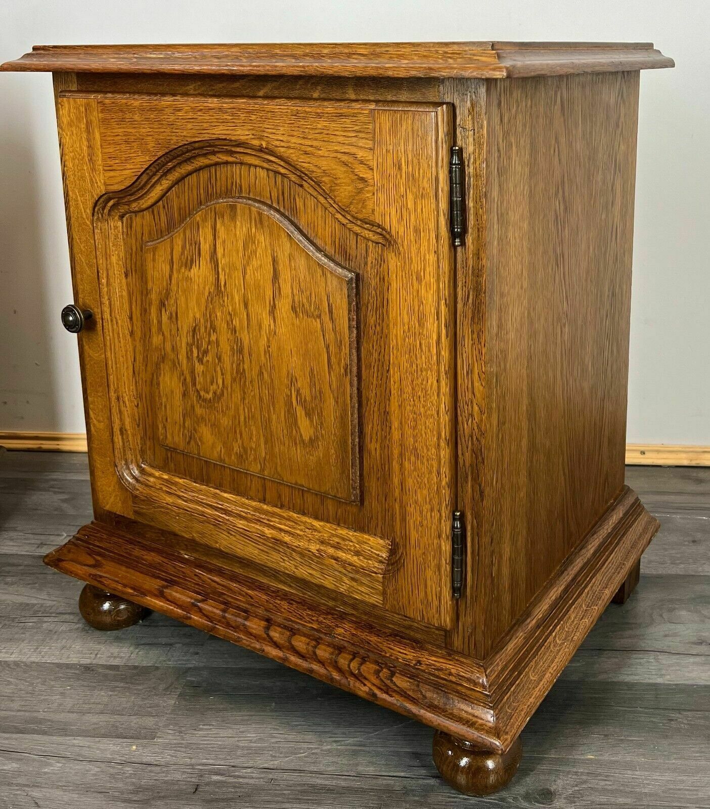 Amazing Pair French Bedside Tables Cupboards Cabinets photo vinterior