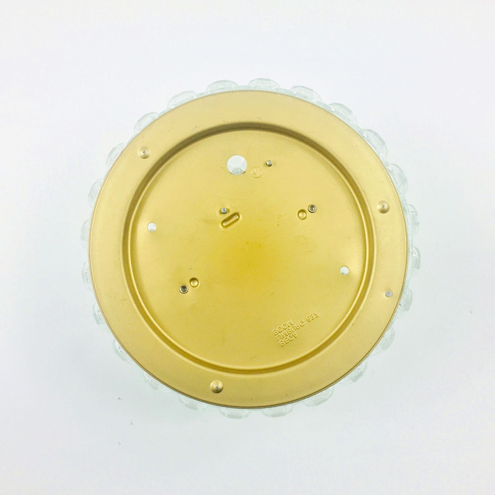 Mid Century Bubble Glass Flush Mount Or Wall Light By Helena Tynell For Limburg, Germany, 1960s photo vintage