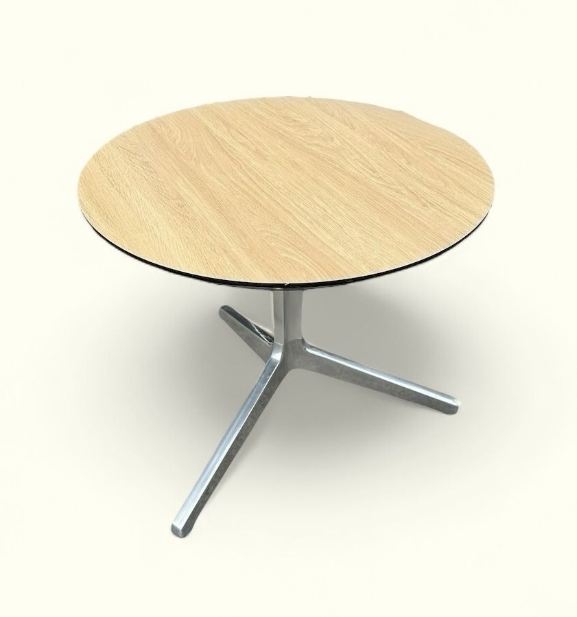 Aluminium And Veneer Coffee Table By Jorge Pensi For Pedrali, Italy, 2001 photo furniture