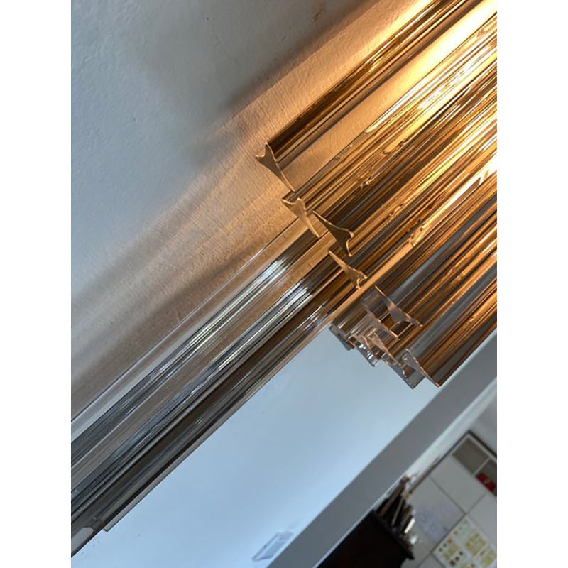 Set Of Two Belt Italian "Triedro" Wall Sconces In Mid Century Modern Style By Simoeng photo Lighting