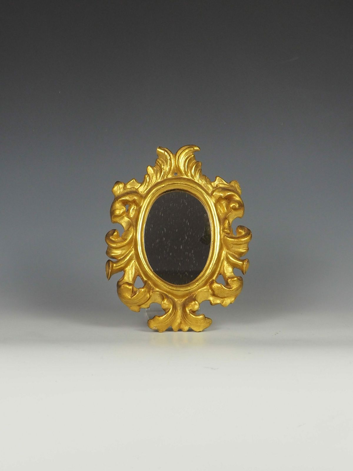 photo for sale Exquisite Antique Italian Giltwood Wall Mirror