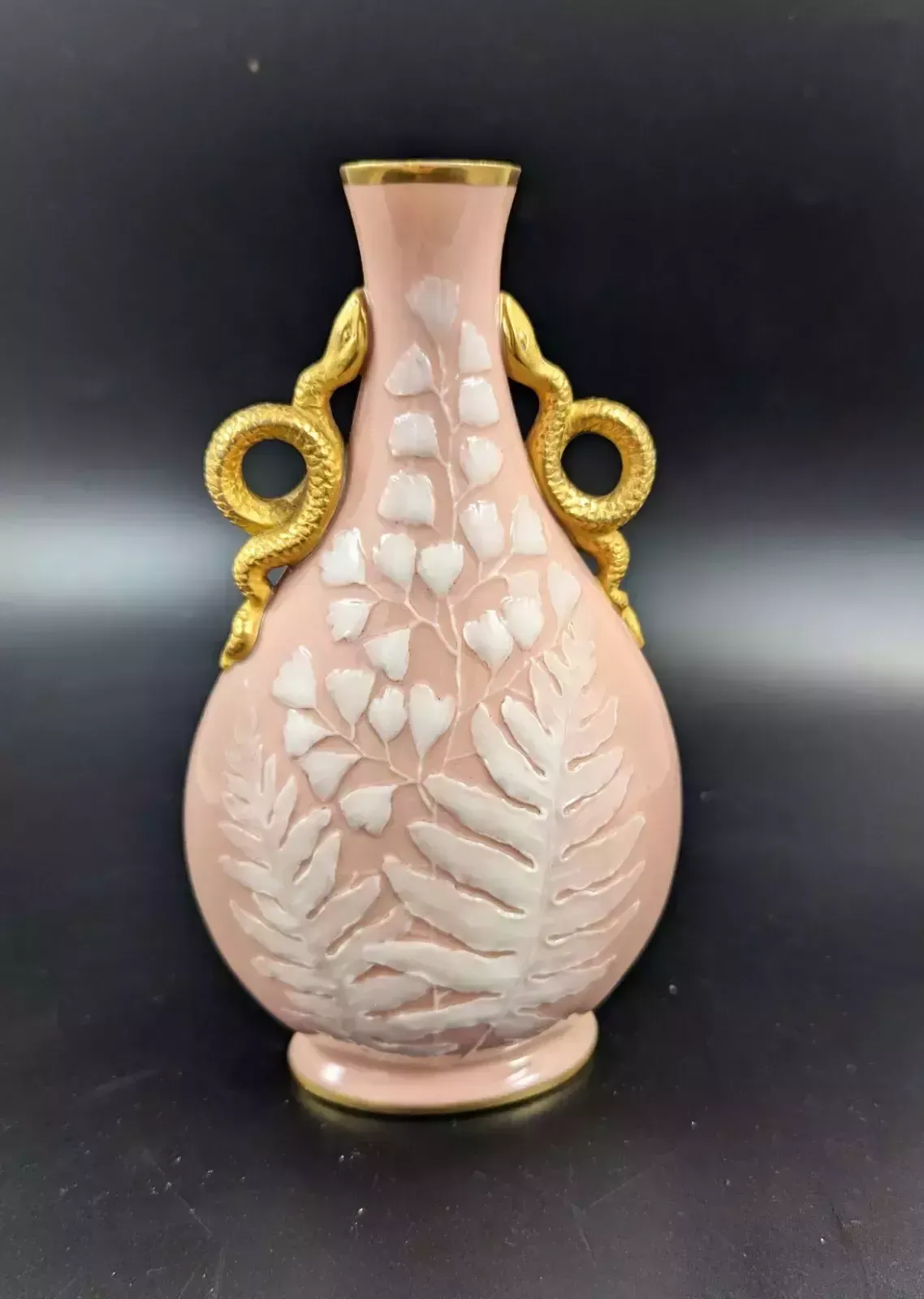 A Grainger's Worcester Pâte Sur Pâte Vase, Kate Locke, Circa 1891 photo buy