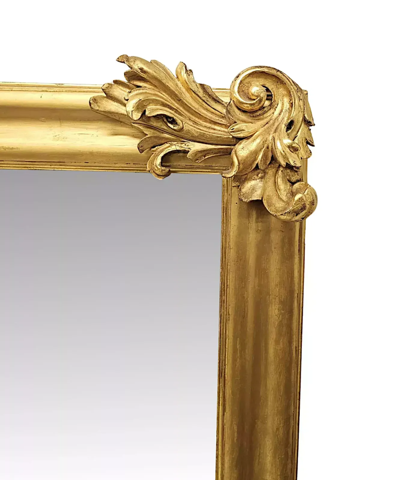 A Very Fine Early 19th Century William IV Giltwood Overmantel Mirror photo furniture