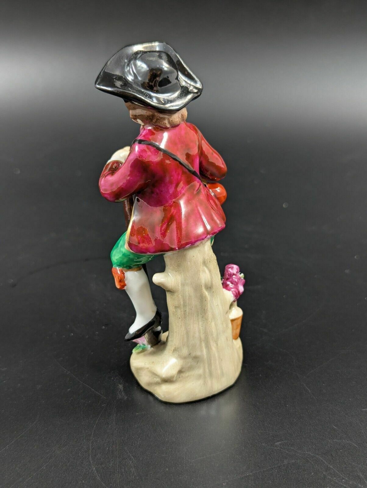 Lovely Early 20th Century Sitzendorf Porcelain Figurine Of A Young Gardener photo for sale