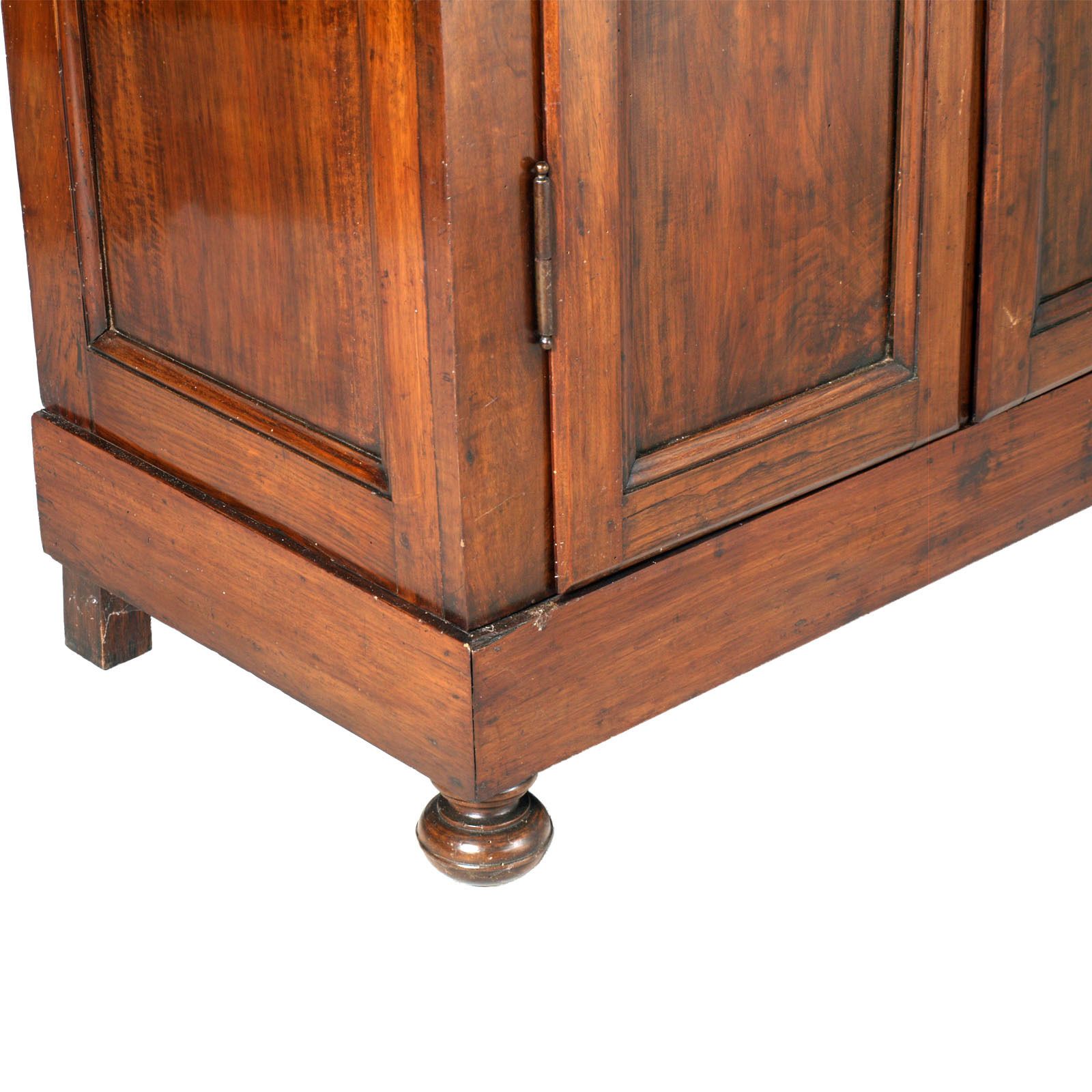 Mid 19th Century Large Neoclassic Wardrobe In Massive Walnut photo furniture