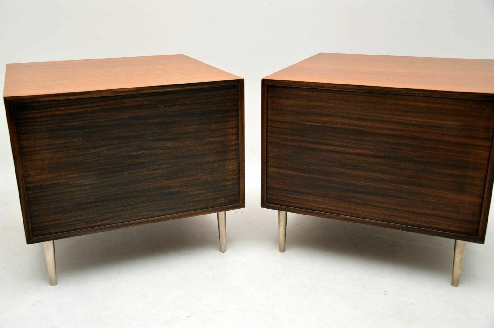1960’s Pair Of Vintage Mahogany Chests By Edward Wormley For Dunbar photo buy