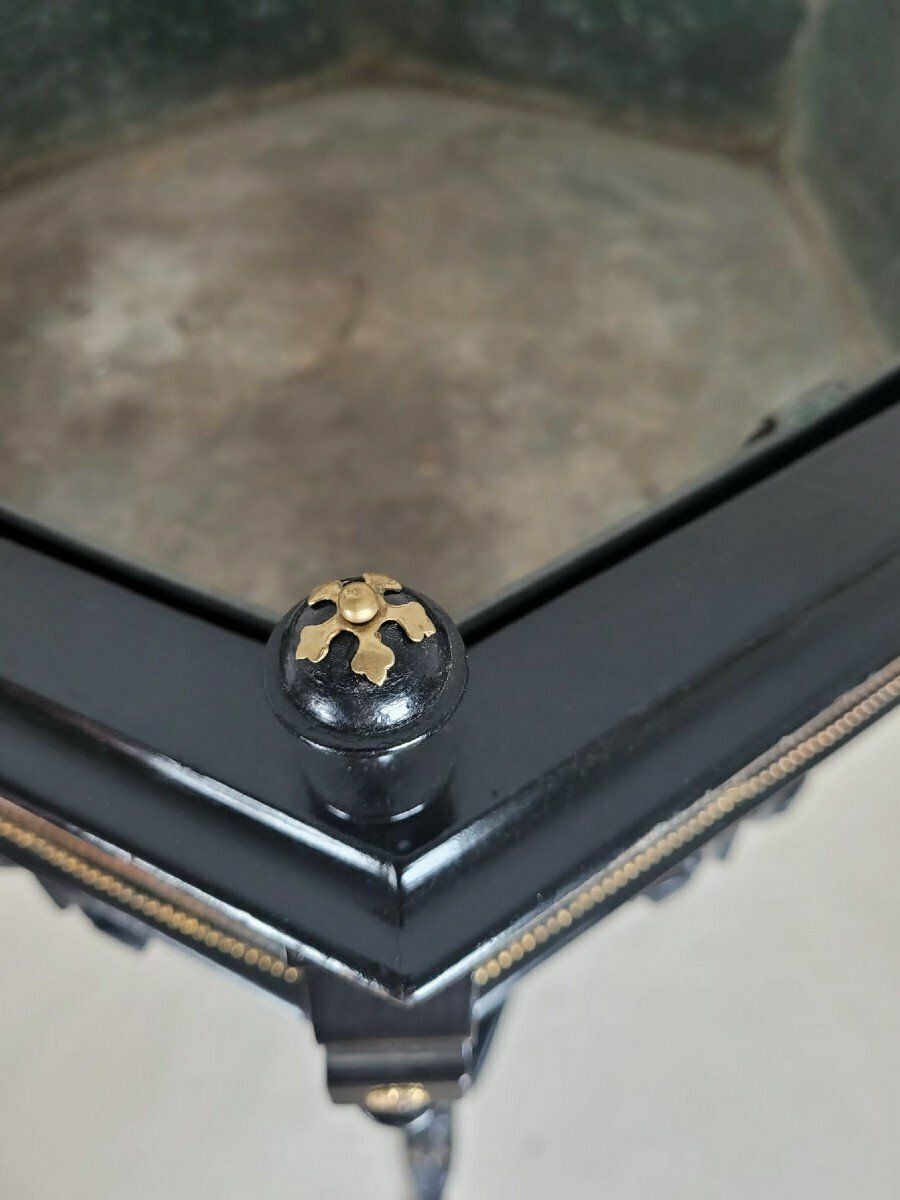 Marquetry Planter, Napoleon III, 19th Century photo vinterior