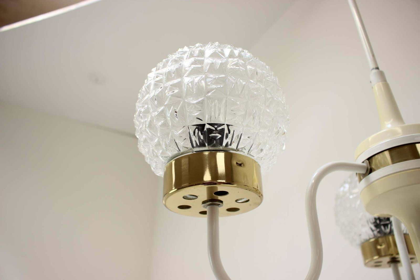Mid Century Chandelier By Instala Jilove U Decina, 1960's, Czechoslovakia photo vinterior