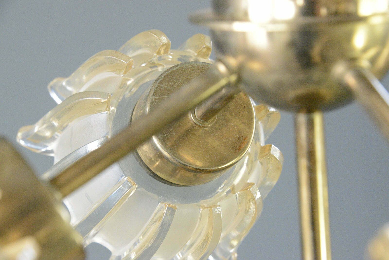 photo for sale Mid Century Chandelier By Leclaire & Schäfer Circa 1960s