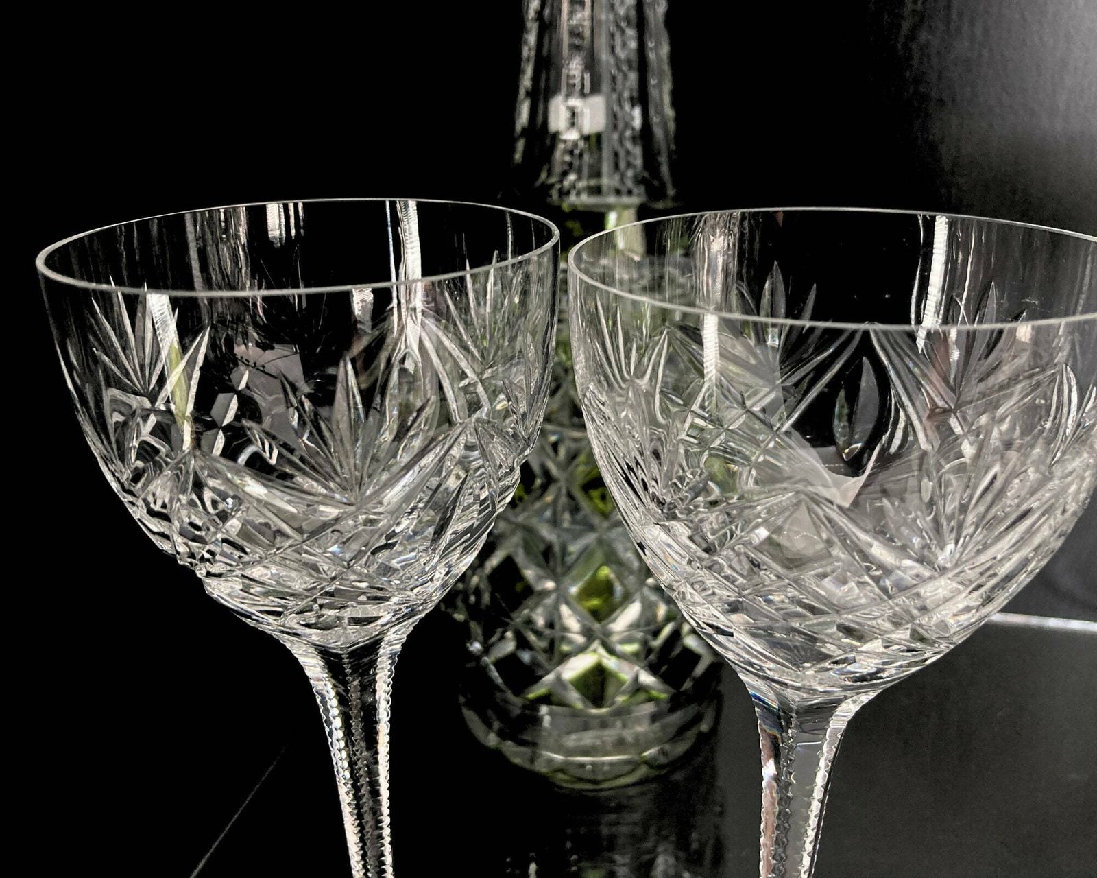 Kristallen Wijnglazen, Hoog Model | 6 Stuks | Wijnglazen Of Waterglazen | Saint Louis, Val Saint Lambert photo Woonaccessoires