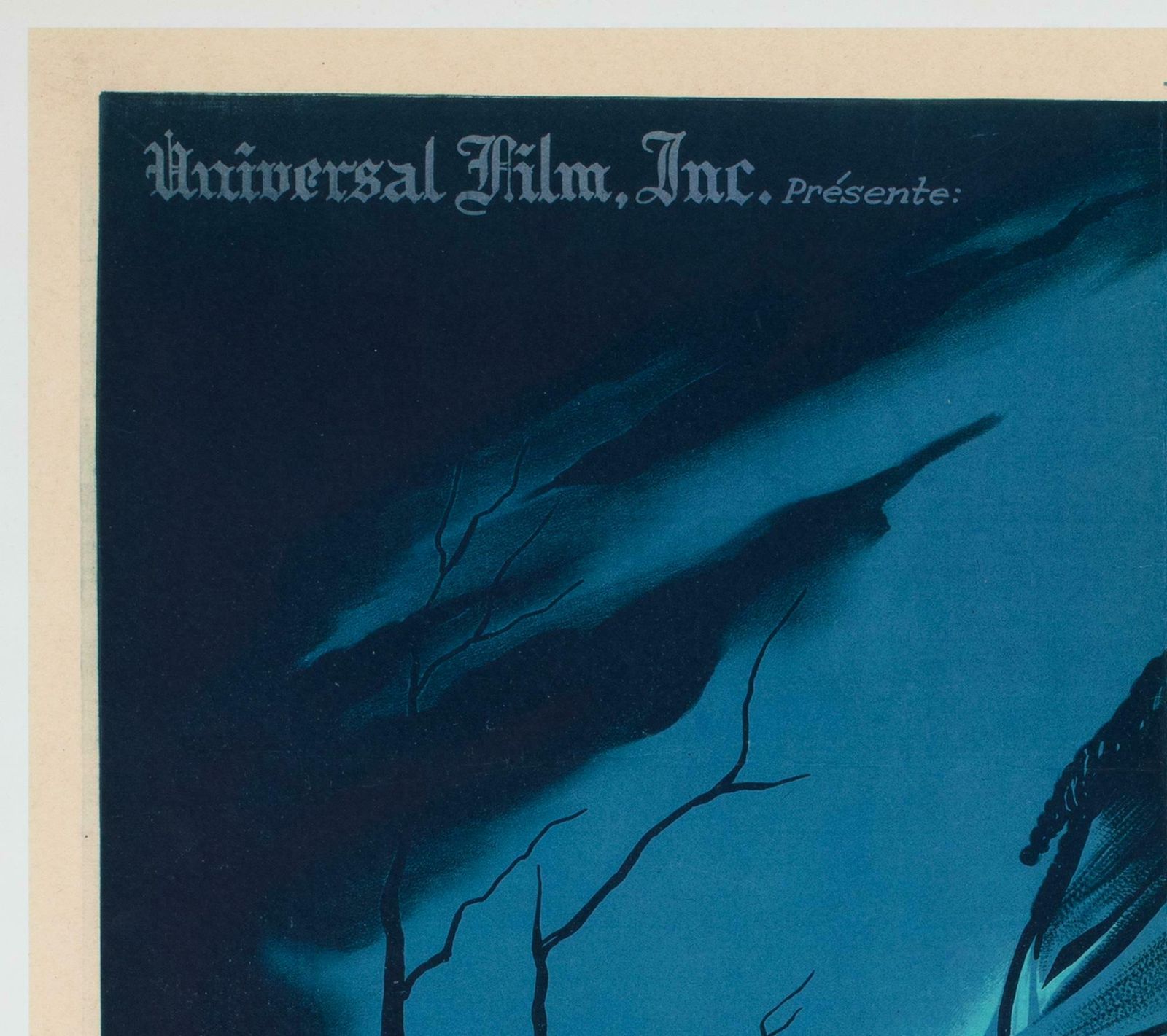 Horror Of Dracula 1959 French Moyenne Film Poster, Guy Gerard Noel photo for sale